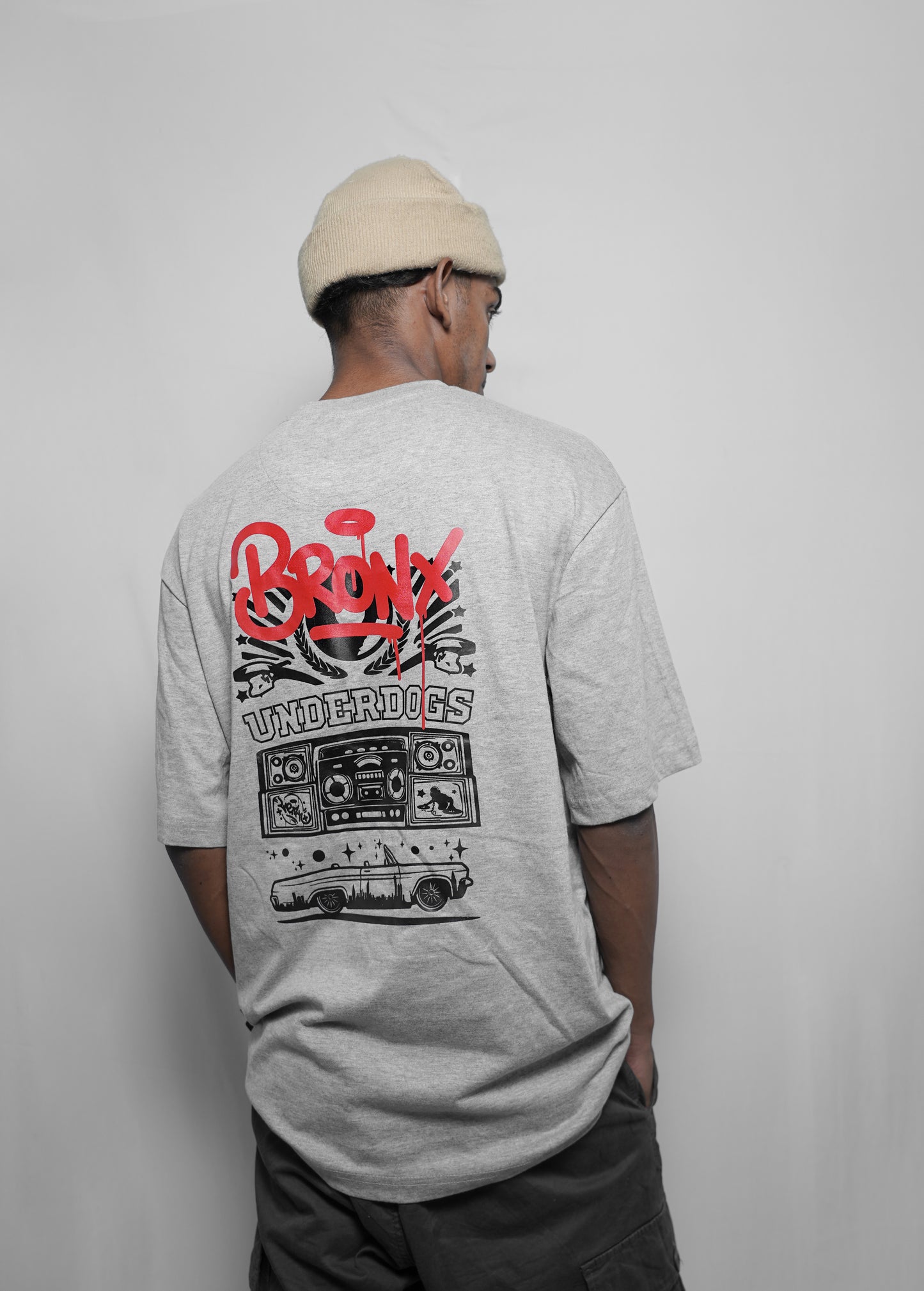 BRONX / T-SHIRT / UNISEX / OVER-SIZED FIT