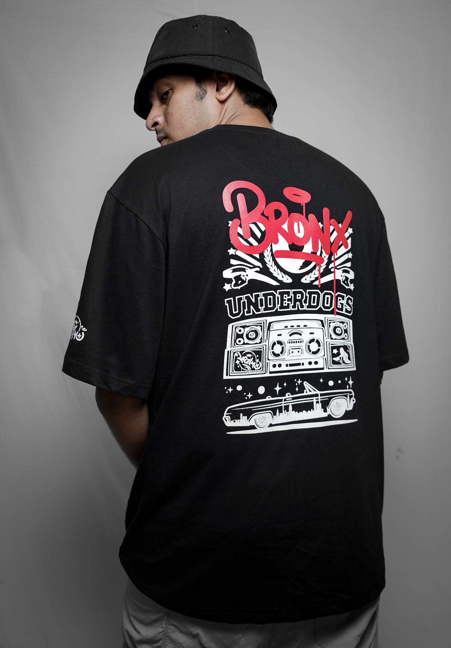 BRONX / T-SHIRT / UNISEX / OVER-SIZED FIT