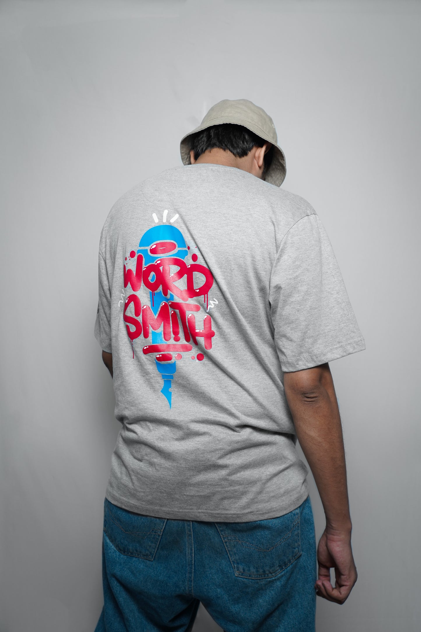WORDSMITH / T-SHIRT / UNISEX / OVER-SIZED FIT