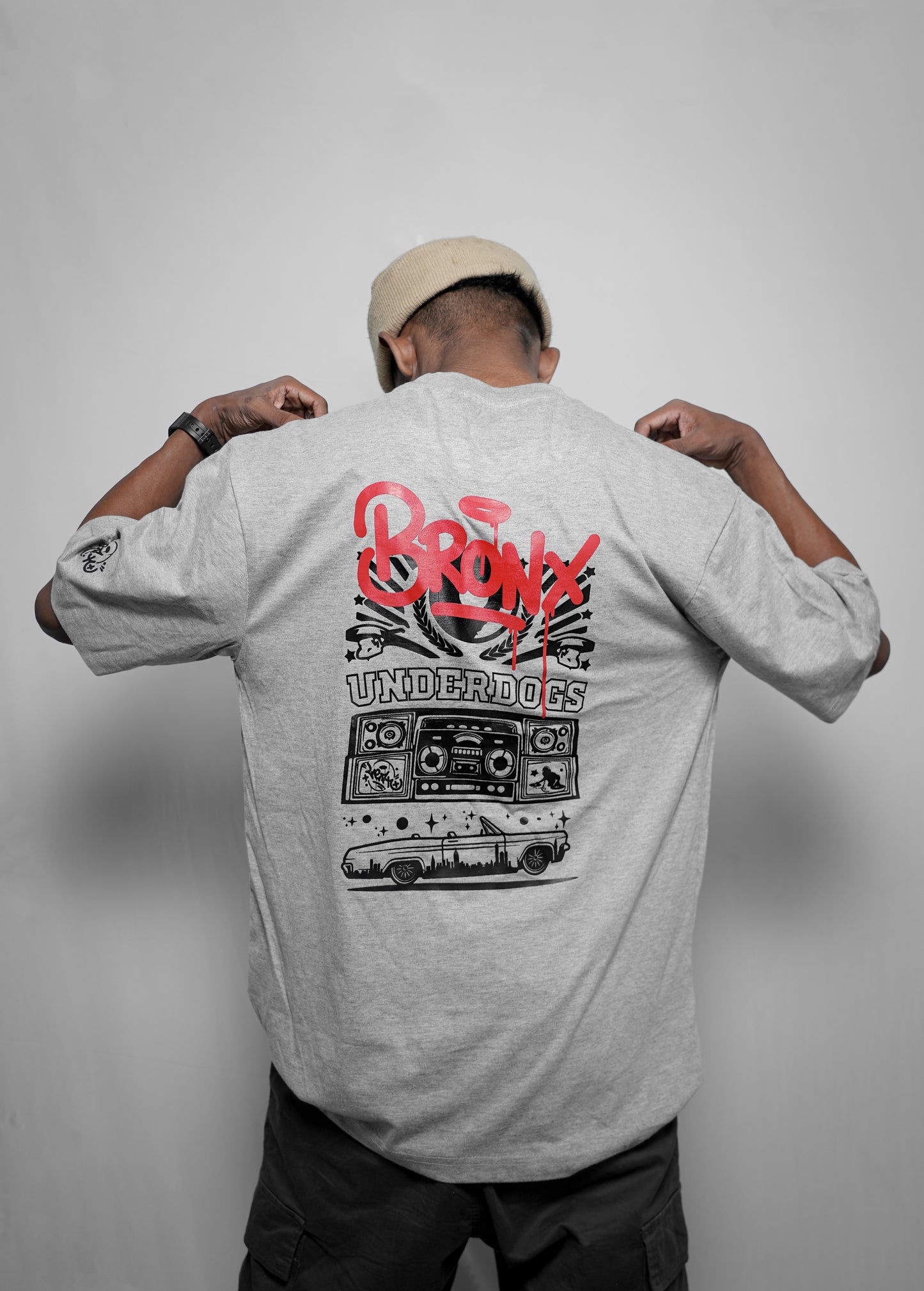 BRONX / T-SHIRT / UNISEX / OVER-SIZED FIT