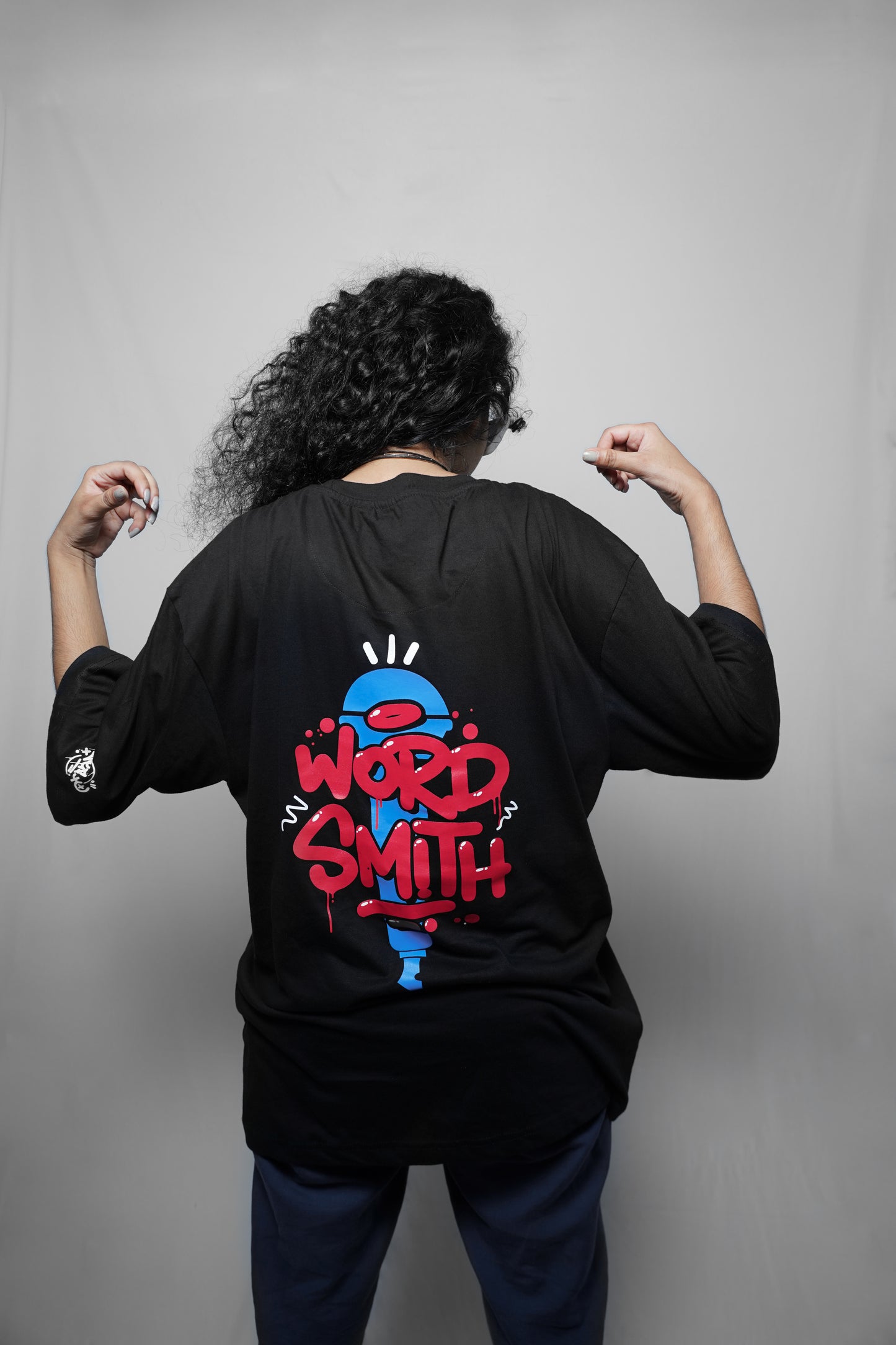 WORDSMITH / T-SHIRT / UNISEX / OVER-SIZED FIT